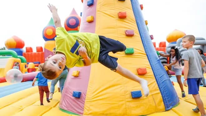 Bouncy House Fun Bay